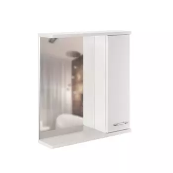 Зеркало-шкаф навесной без подсветки MIXLINE Росток-65 правый (536050)