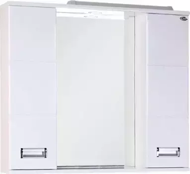 Зеркало-шкаф Onika Балтика 80 с подсветкой, белый (208024)