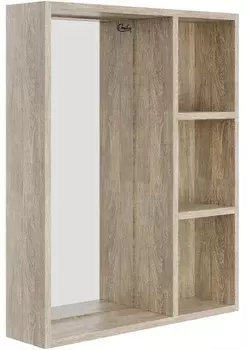 Зеркало Onika Тимбер У 60 дуб сонома, с полкой