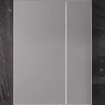 Зеркало-шкаф Opadiris Арабеско 60 белый глянцевый