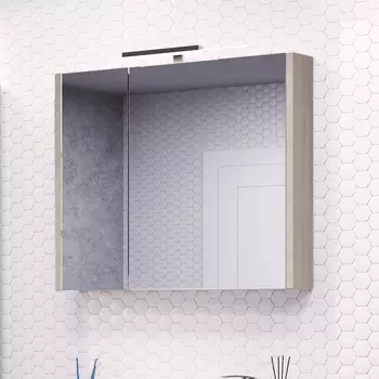 Зеркало-шкаф Roca Etna 80 дуб верона