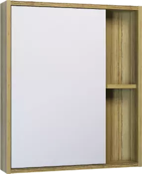 Зеркало-шкаф Runo Эко 52 лиственница