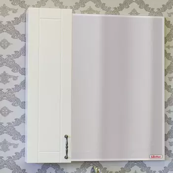 Зеркало Sanflor Глория L, 85, белое