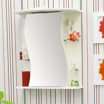 Зеркало-шкаф Sanflor Лина 65 см (Н0000000751)