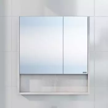 Зеркало-шкаф СаНта Мира 60 светлый