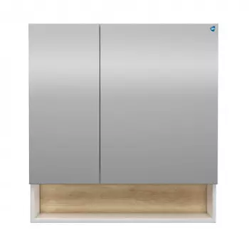 Зеркало-шкаф Stella Polar Диана 80 белый