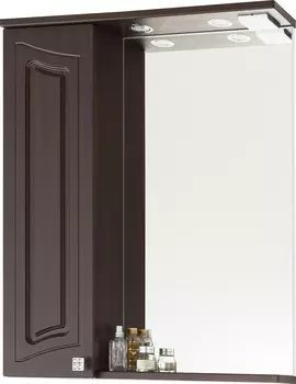 Зеркало-шкаф Vod-Ok Адам 65 L, венге