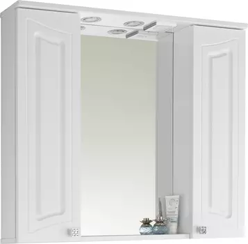 Зеркало-шкаф Vod-Ok Адам 90 белый