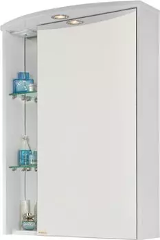 Зеркало-шкаф Vod-Ok Мона 60 R, белый