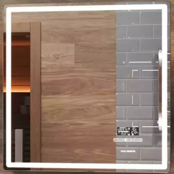 Зеркало Vigo Geometry Media 70 с подсветкой