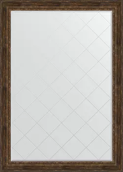 Зеркало Evoform Exclusive-G BY 4516 137x192 состаренное дерево с орнаментом