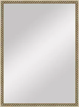 Зеркало Evoform Definite BY 0651 58x78 витая латунь