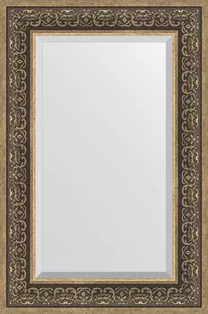 Зеркало Evoform Exclusive BY 3423 59x89 вензель серебряный