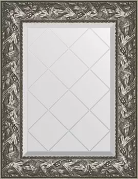 Зеркало Evoform Exclusive-G BY 4028 59x76 византия серебро