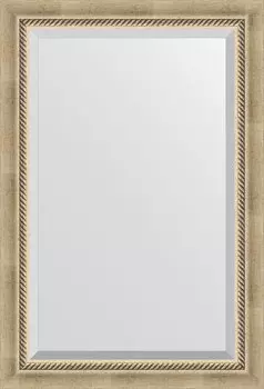 Зеркало Evoform Exclusive BY 1172 63x93 состаренное серебро с плетением