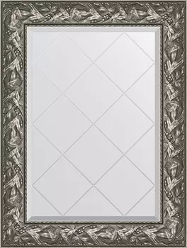 Зеркало Evoform Exclusive-G BY 4114 69x91 византия серебро