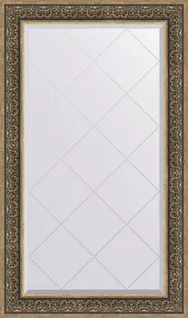 Зеркало Evoform Exclusive-G BY 4250 79x134 вензель серебряный