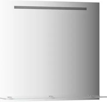 Зеркало Evoform Ledline-S BY 2156 80x75 с полкой