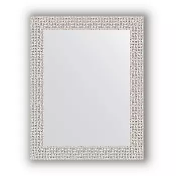 Зеркало Evoform Definite BY 3004 38х48 мозаика хром, в багетной раме