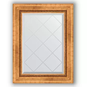 Зеркало Evoform Exclusive-G BY 4017 56x74 римское золото, в багетной раме, с гравировкой