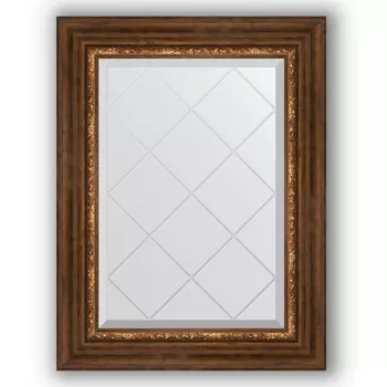 Зеркало Evoform Exclusive-G BY 4019 56x74 римская бронза, в багетной раме, с гравировкой