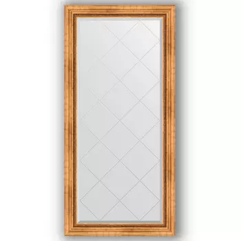 Зеркало Evoform Exclusive-G BY 4275 76x158 римское золото, в багетной раме, с гравировкой