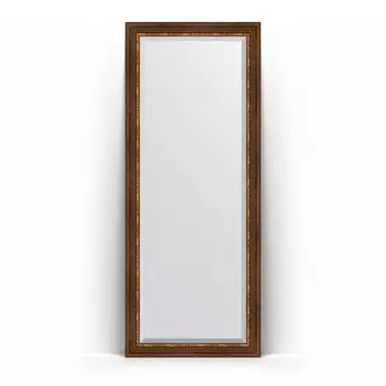 Зеркало напольное Evoform Exclusive Floor BY 6119 81x201 римское бронза, в багетной раме, с фацетом