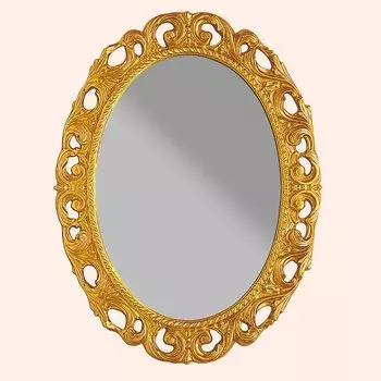 Зеркало в ванную Tiffany World 72 см (TW03642oro)