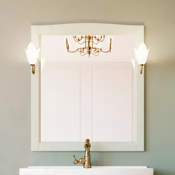 Зеркало в ванную ValenHouse Эллина 81.1 см (E85_ЗС)