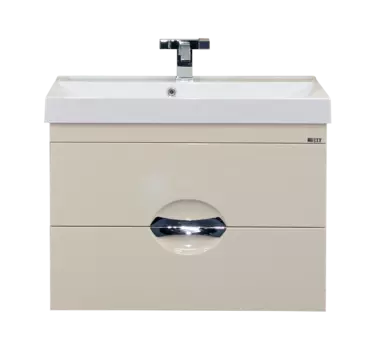 Жасмин - 50 Тумба подвесная с 2 ящ. бежевая эмаль напрвл. с доводчиком