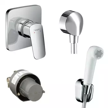 Гигиенический душ со смесителем Hansgrohe