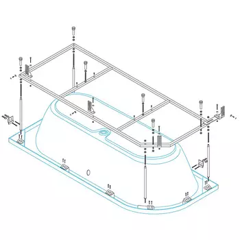 Каркас для ванны Cezares