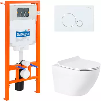Комплект унитаза с инсталляцией BelBagno