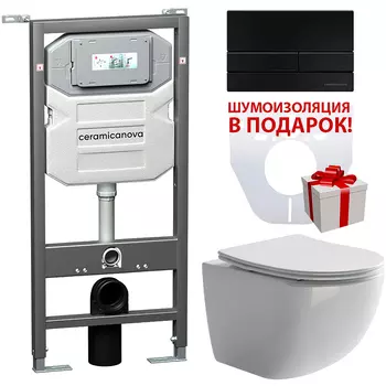 Комплект унитаза с инсталляцией Ceramicanova