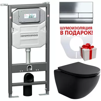Комплект унитаза с инсталляцией Ceramicanova