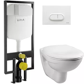 Комплект унитаза с инсталляцией Vitra