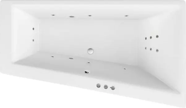 Акриловая ванна Excellent Sfera Slim WAEX.SFP17S.SMART R 170х100 см
