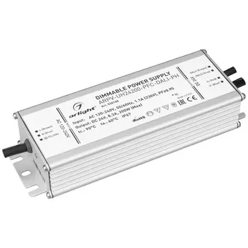 Блок питания Arlight ARPV-UH24200-PFC-Dali-PH 24V 200W IP67 8,3A 028108 /028108