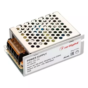 Блок питания Arlight ARS-35-24 24V 35W IP20 1,5A 026152 /026152