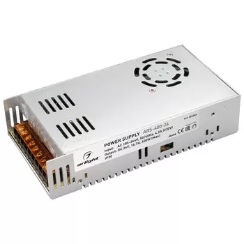 Блок питания Arlight ARS-400-24 24V 400W IP20 16,7A 026864 /026864