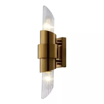 Бра Crystal Lux Justo AP2 Brass