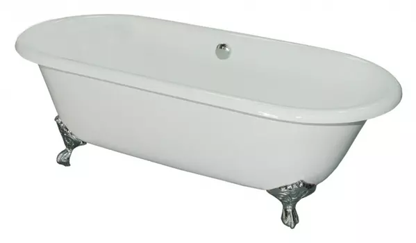Чугунная ванна Elegansa Gretta хромированные ножки Н0000361