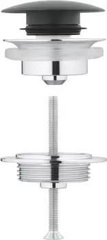 Донный клапан для раковины Grohe 65807KS0 черный бархат