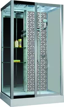 Душевая кабина Niagara Lux 7713W L серебристый матовый