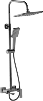 Душевая стойка Haiba HB24639-3 оружейная сталь