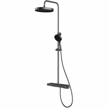 Душевая стойка Vincea Inspire VSFS-3I12TGM вороненая сталь