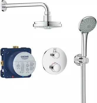 Душевой комплект Grohe Grohtherm 34735000 с термостатом