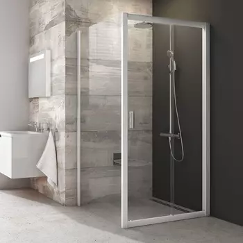 Душевой уголок Ravak BLDP2 120х100, Transparent, профиль белый
