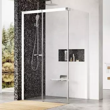 Душевой уголок Ravak MSDPS 120х80 L Transparent, профиль белый 0WLG4100Z1