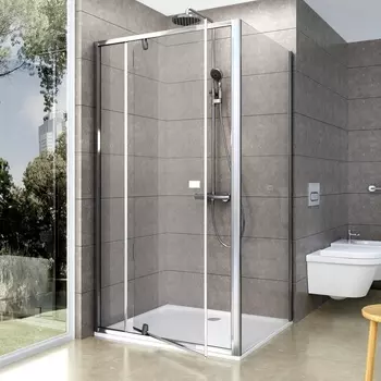 Душевой уголок Ravak PDOP2 120х90, Transparent, профиль хром